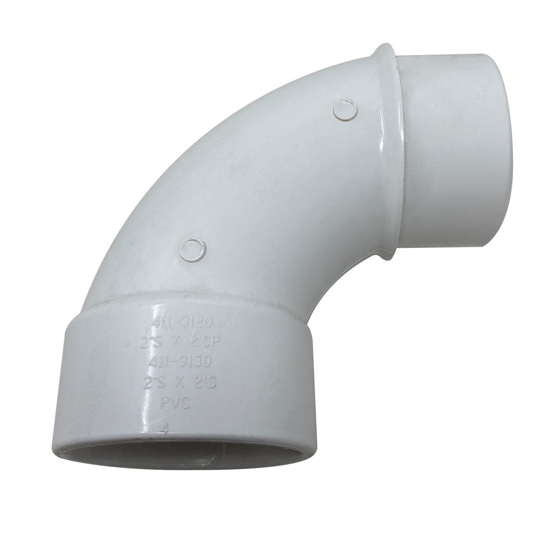 Swimables Sweep 90 Degree Elbow - 2" Socket x 2" SPG | SW-39-913Swimables Sweep 90 Degree Elbow - 2" Socket x 2" SPG | SW-39-913