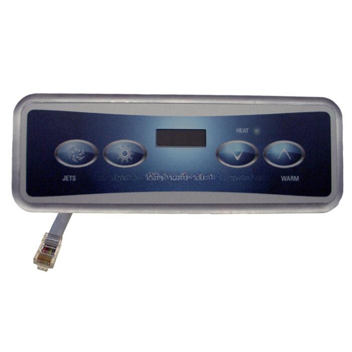 54665 BalboaControl PanelLite Duplex Digital Panel 1 Pump LCD