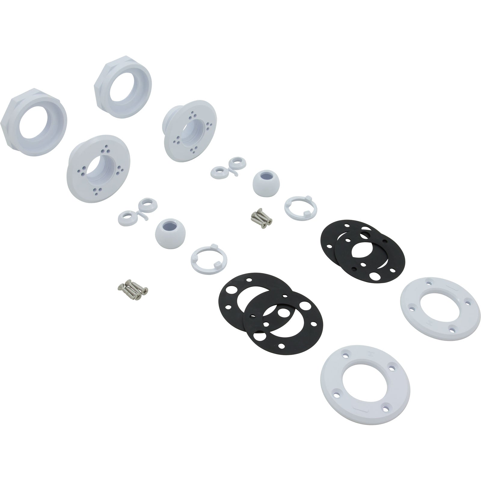 Inlet Fitting, Carvin, Vinyl, Quantity 2