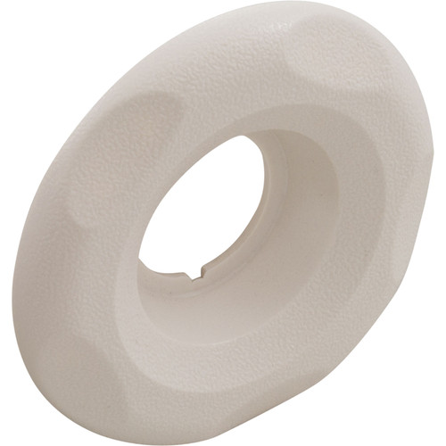 Escutcheon Waterway Mini Storm Textured Scallop White 218-6950