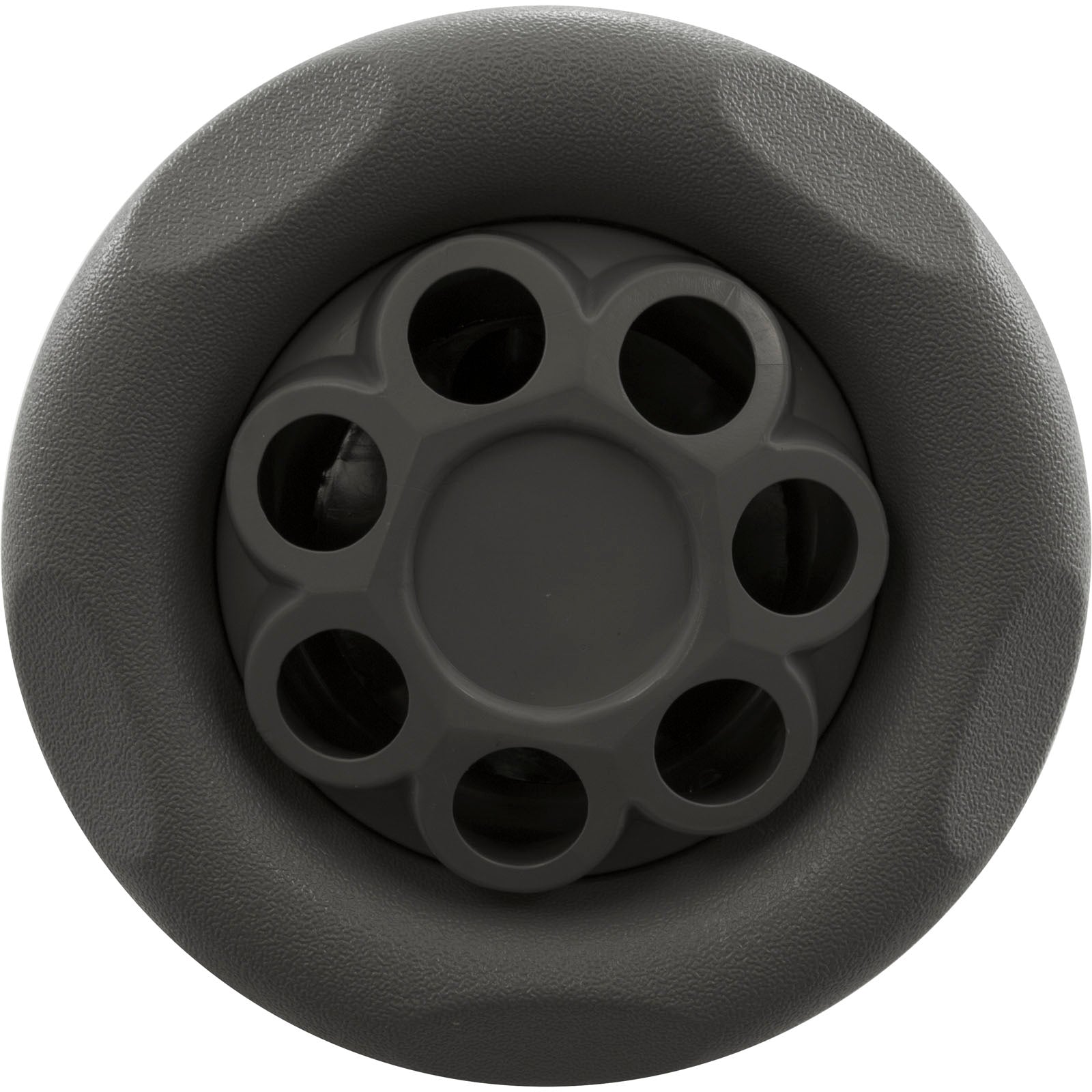 Jet Intl, WW Power Storm, 5"fd, Massage, Txt Scal, Gry,Thd