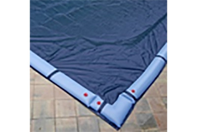 Cool Covers 14' x 28' Blue/Black Rectangle Inground Cover, 771933IGBLB
