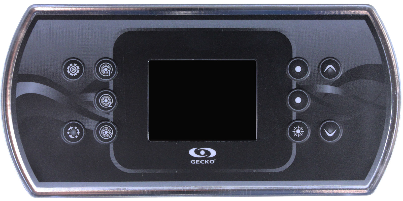 Topside, Gecko in.k800, 10 Buttons, Clear, with Overlay : 0607-008030