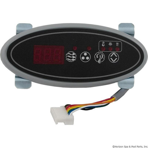 Topside H-Q Eco 2 4 Button P1LtAux Sm Oval 10ft Cord 34-0200-K