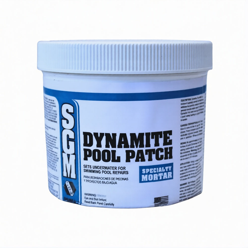 SGM Dynamite Underwater Pool Patch Repair White 3 lbs | PLBPP3SGM Dynamite Underwater Pool Patch Repair White 3 lbs | PLBPP3