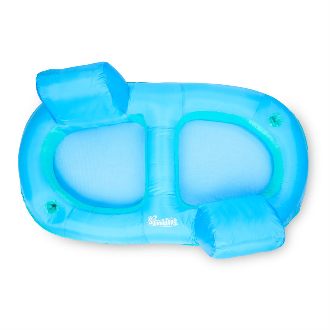 Premium Spring Float Duo 2-Person Pool Lounger | 6071270 by SwimWaysPremium Spring Float Duo 2-Person Pool Lounger | 6071270 by SwimWays