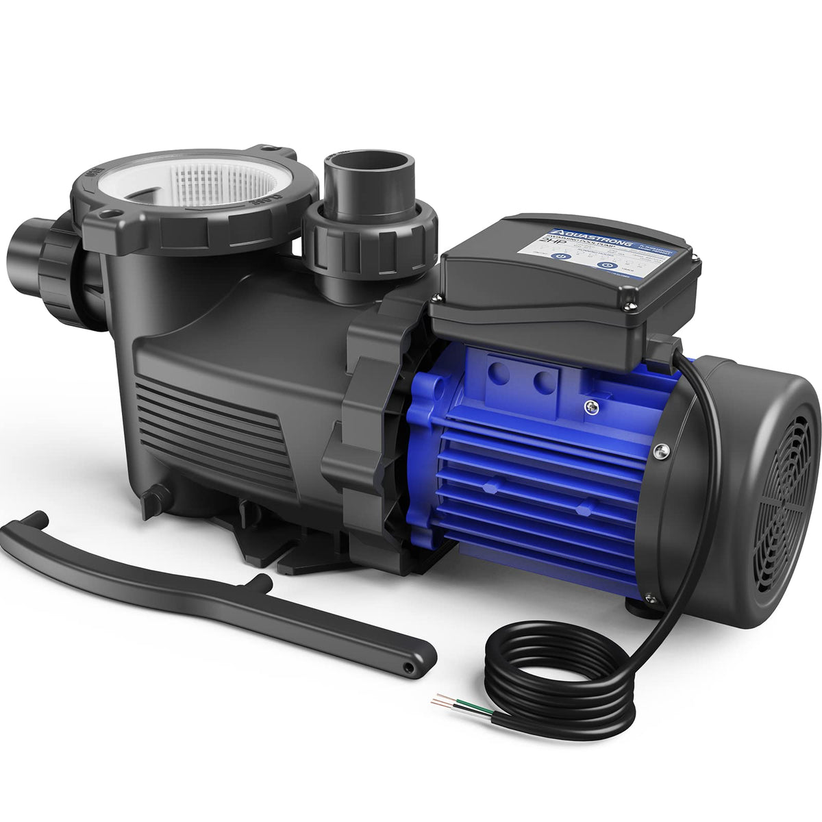 PSP200T 2 HP 220V Pool Pump with Timer, 8917GPH