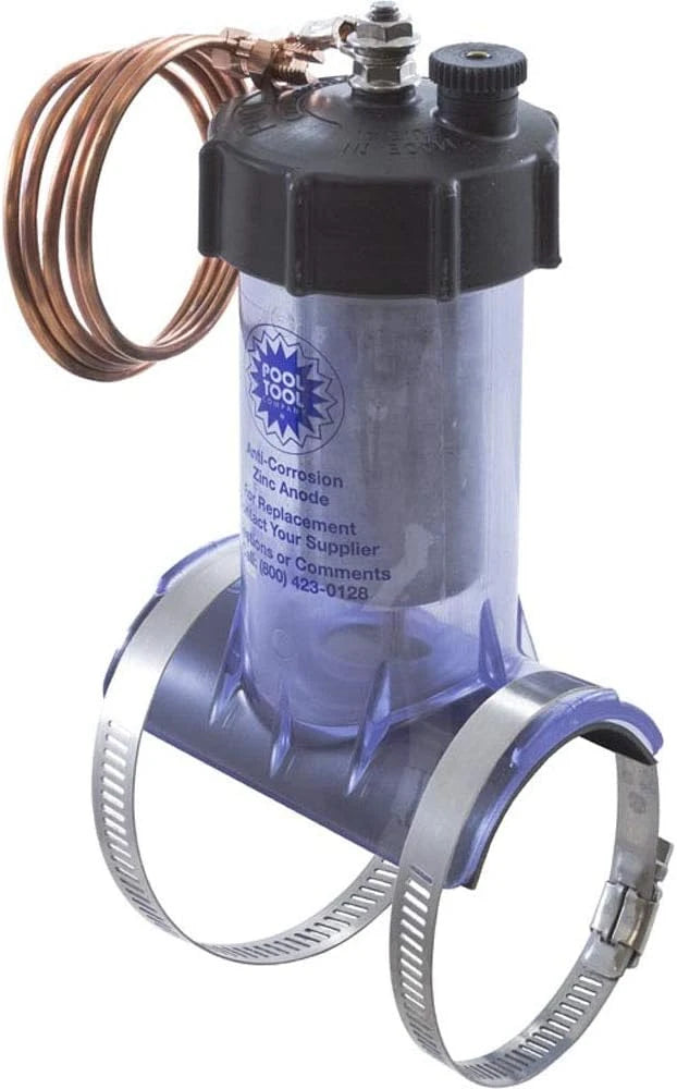 Pool Tool | 104-D | 2" Slip x Slip Inline Sacrificial Anode