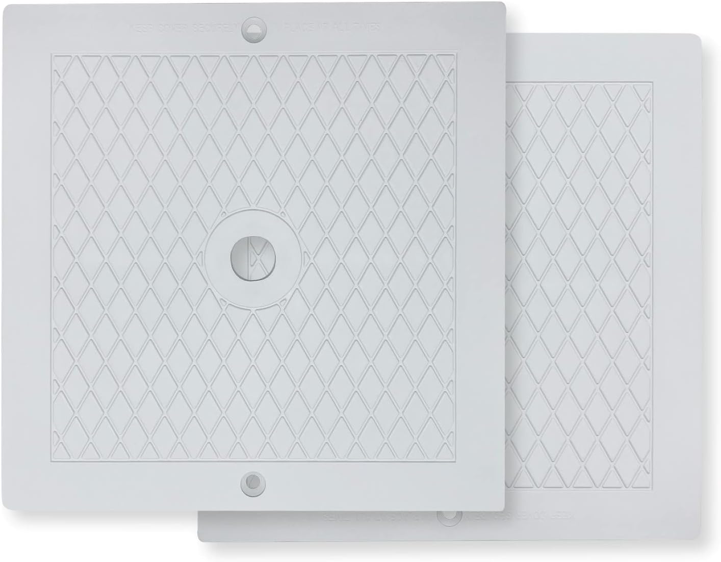 Swimables Replacement 10"x10" Grey Square Skimmer Lid for Hayward by Swimables — SPX1082E | SW-93-084Swimables Replacement 10"x10" Grey Square Skimmer Lid for Hayward by Swimables — SPX1082E | SW-93-084
