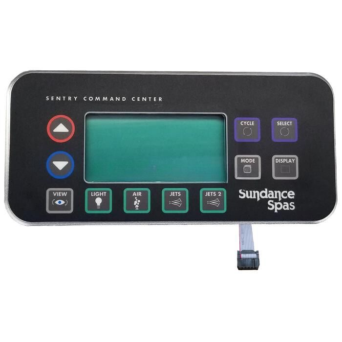 6600-892 SundanceControl PanelSpas Topside 3/93-1999 800/850 (2-Pump)