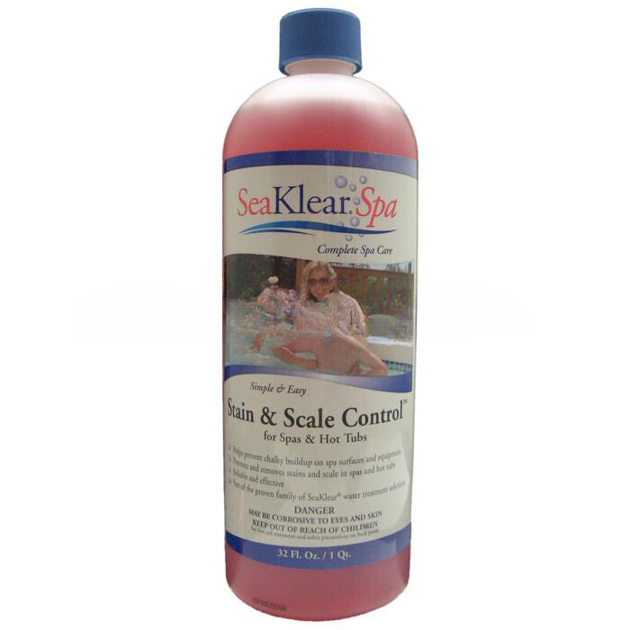 662817905833 Sea-Klear Spa ChemicalStain and Scale Control 32oz