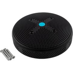 AquaStar Pool Products Suction Cover, HydroAir Repl, 6", 224gpm, w/Screws, Black | 6HPHA102
