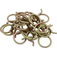 Tubing Clamp, 1-5/16" Ideal Od, Single Wire, Quantity 25 Hc-21St | HC-21ST ZD