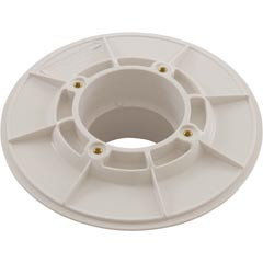 AquaStar Pool Products Wall Fitting, Aquastar, 6"dia, 2-1/2"mpt x 2"s, White | 625T20S101