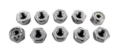 Hayward Stainless Steal #10-32 Locknut, Pack Of 10, RCX1610B