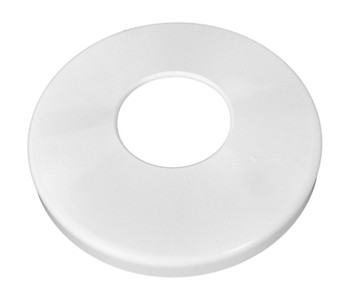 Hayward Plastic Escutcheon Plate, 1.5" O.D., White, ABS SP1041