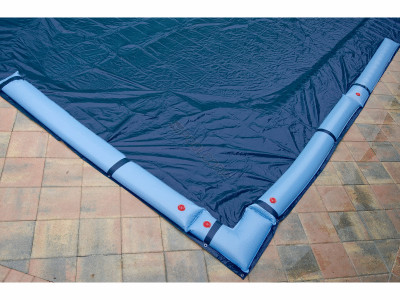 Cool Covers Royal Solid Inground Rectangle 20' x 45' Winter Cover, Blue/Black, 10 Year Limited Warranty, 772550IGBLB