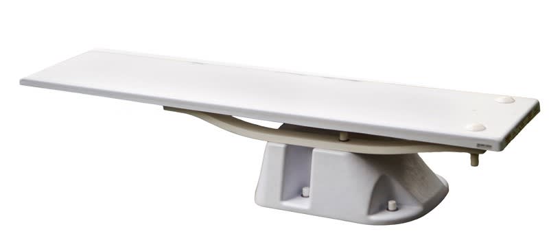 S.R. Smith 6' Complete Salt Jump System Stand with Frontier III Board - Radiant White