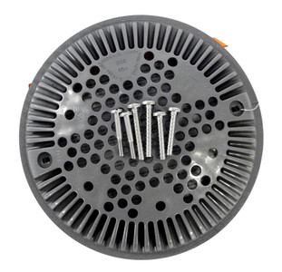 Hayward 8" Dark Gray Suction Outlet Cover Replacement for Hayward Drain Cover and Frame, WGX1048EDGR