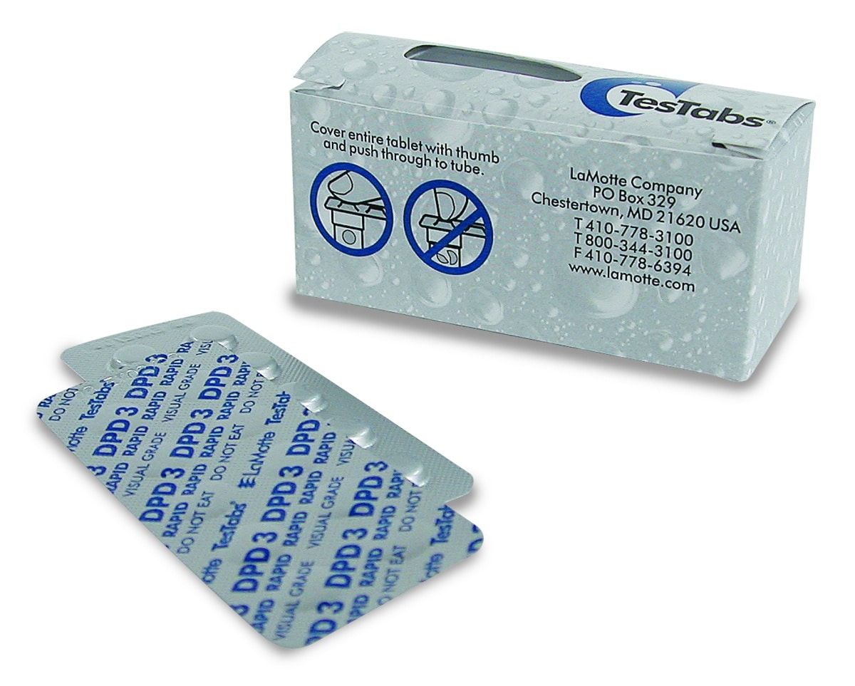LaMotte DPD #3 Tablets for Pool Test Kits – 100 Pack