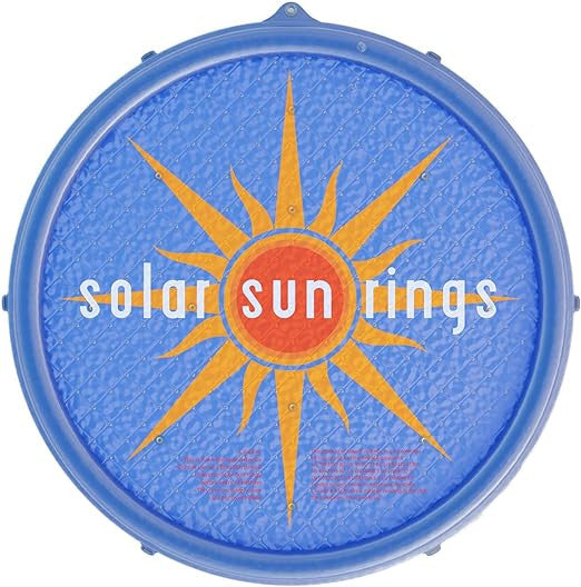 Solar Sun Rings 5' x 5' Pool Cover - Sunburst Design | SSR-SB-02Solar Sun Rings 5' x 5' Pool Cover - Sunburst Design | SSR-SB-02