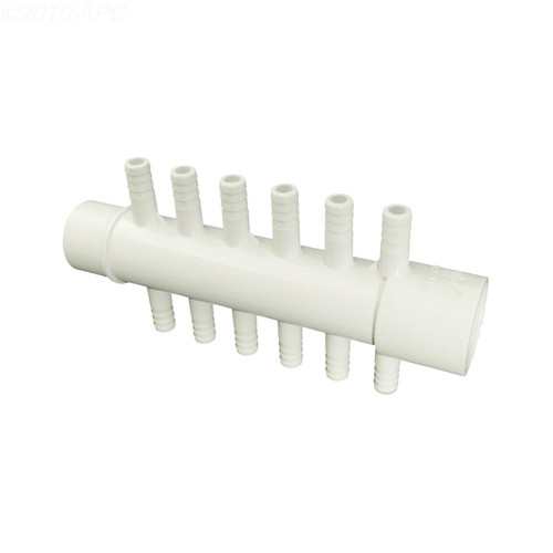 Waterway Plastics 1 S X 1" Spg X(12) 3/8 Barbs | 672-0410B