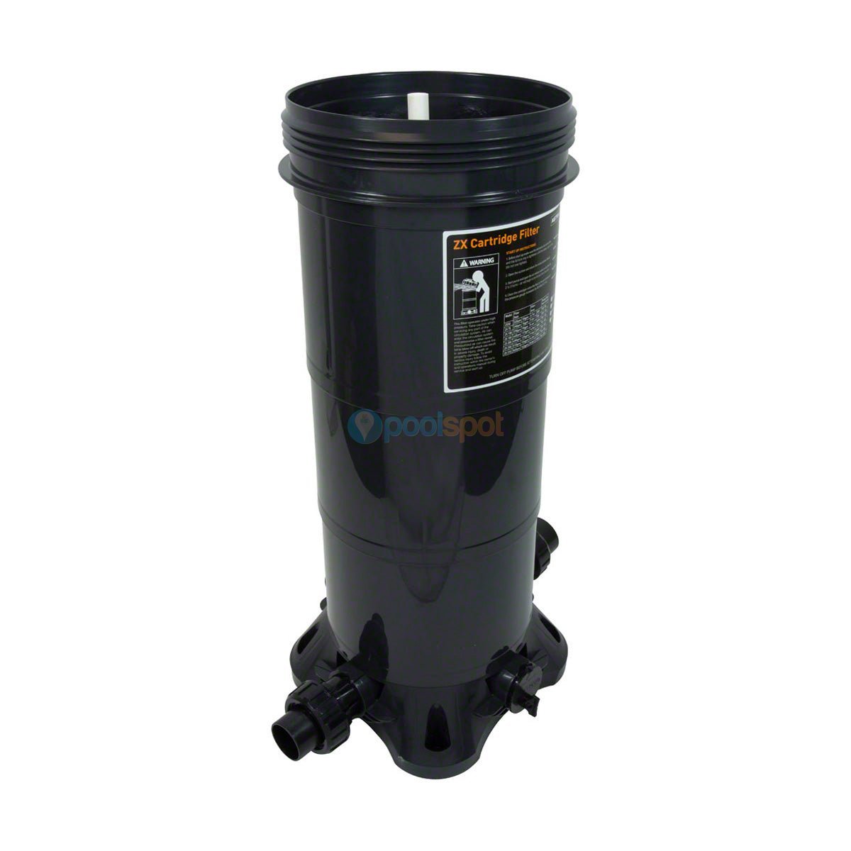 AstralPool ZX 200 / 250 Cartridge Filter Body Only - Black / Graphite
