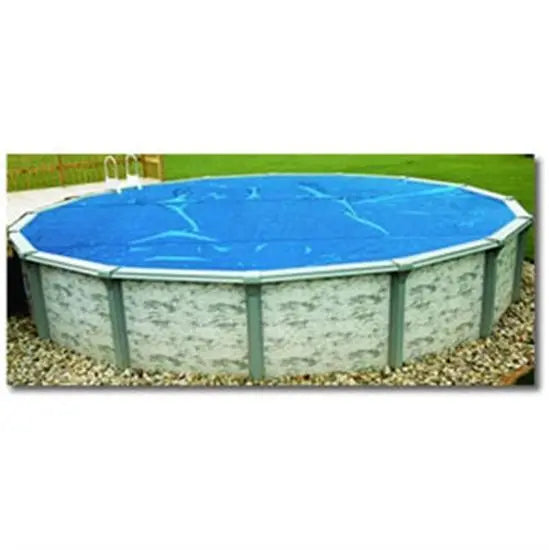 8-mil Above Ground Blue Solar Blanket -12' x 24' Oval