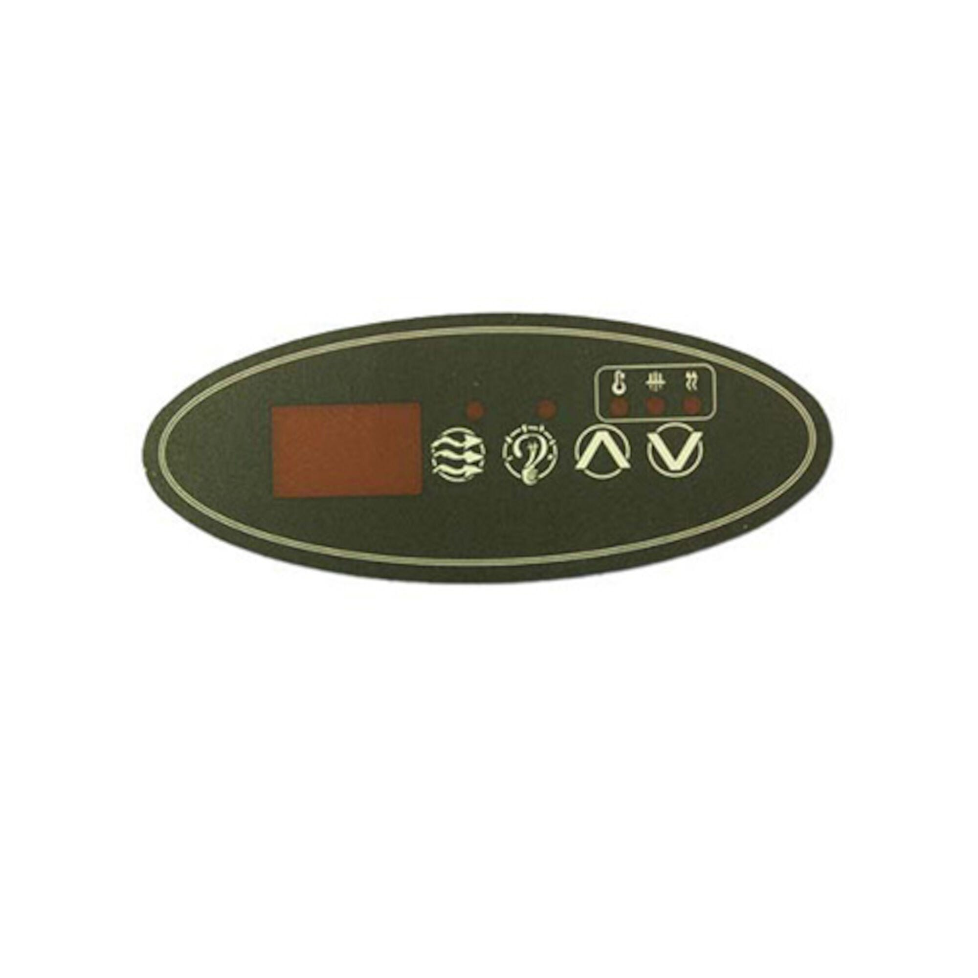 4 Button Hydro-Quip ECO Series Keypad Overlay 80-0201