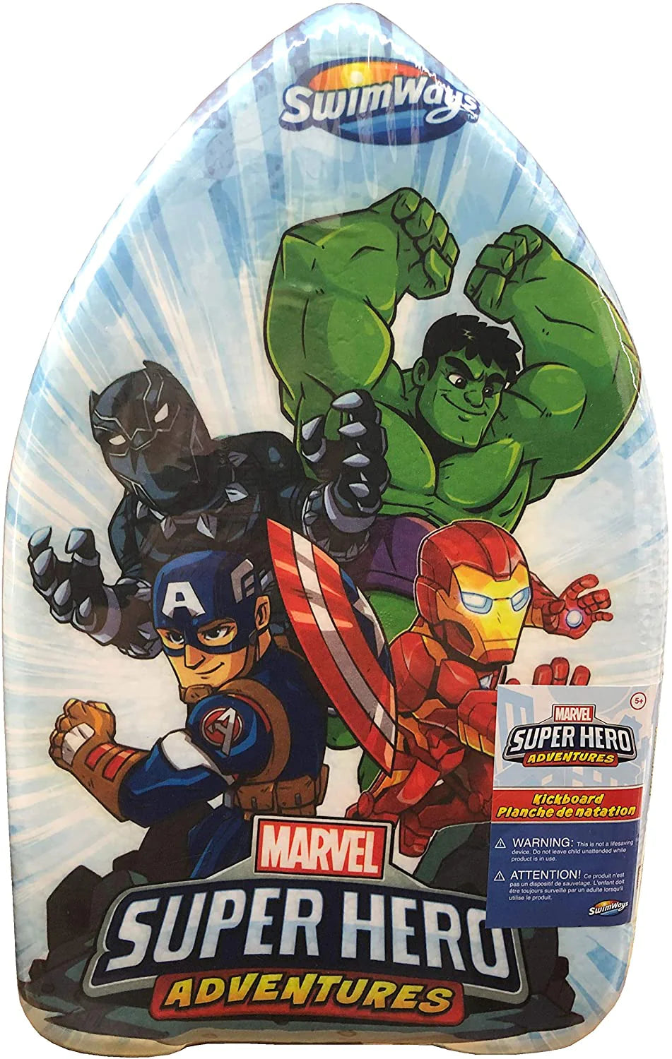 Swimways 6038806 Avengers Cartoon Style Kickboard