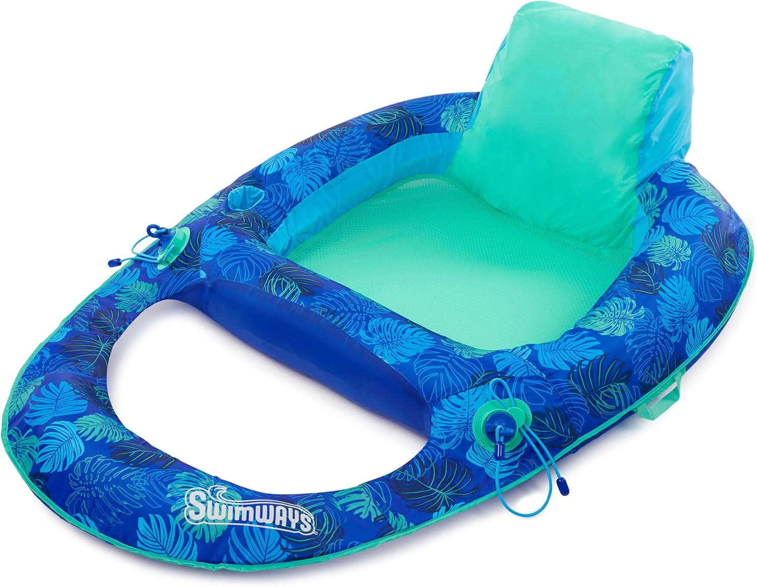 Elite Spring Float Recliner Pool Lounger | 6069308 by SwimWaysElite Spring Float Recliner Pool Lounger | 6069308 by SwimWays