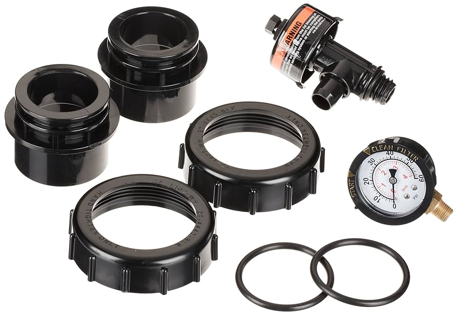 178708 Pentair Complete Air Relief Valve & Union Adapter Kit for Clean & Clear Filter178708 Pentair Complete Air Relief Valve & Union Adapter Kit for Clean & Clear Filter