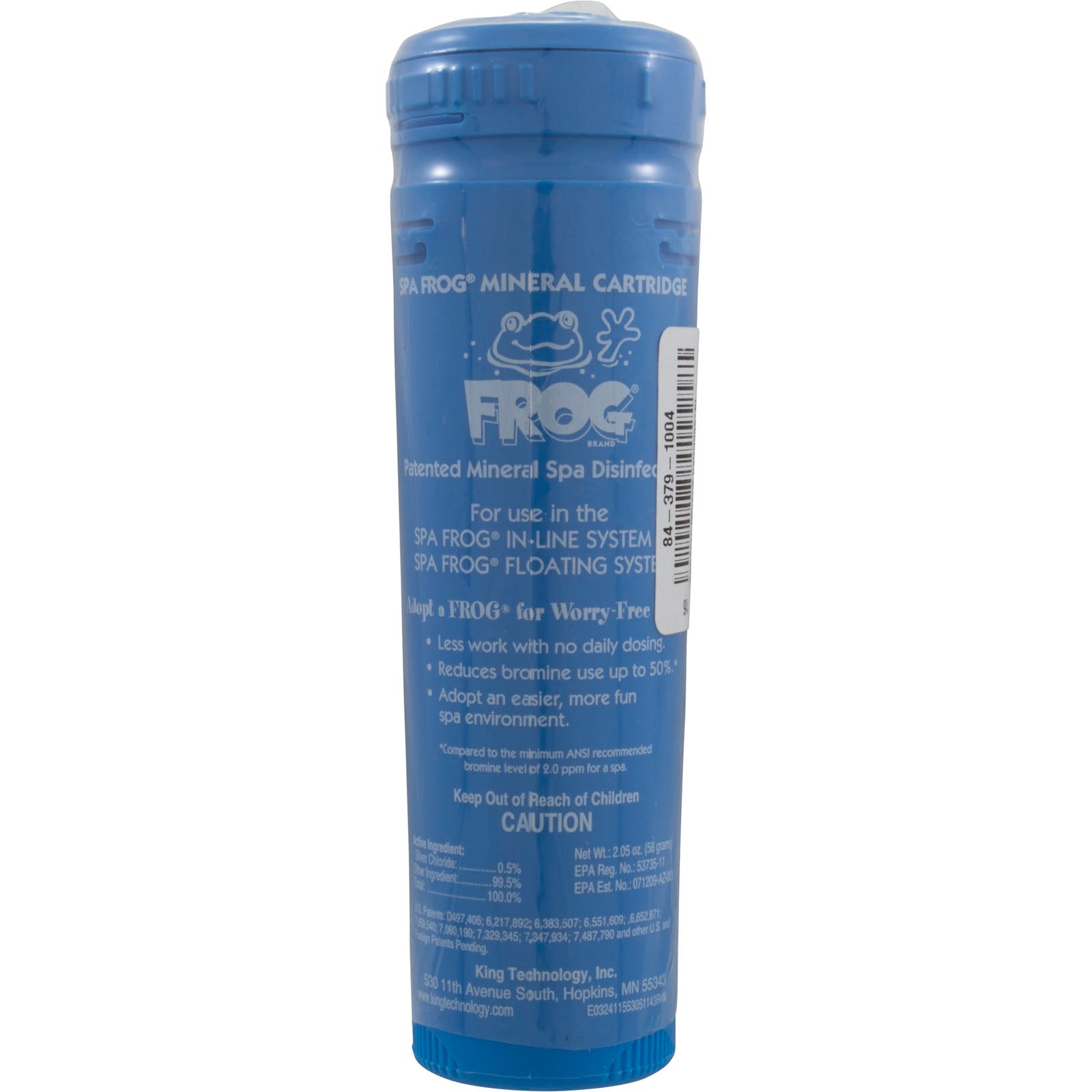 Spa Frog Mineral Cartridge, King Tech, In-Line/Floating Sys