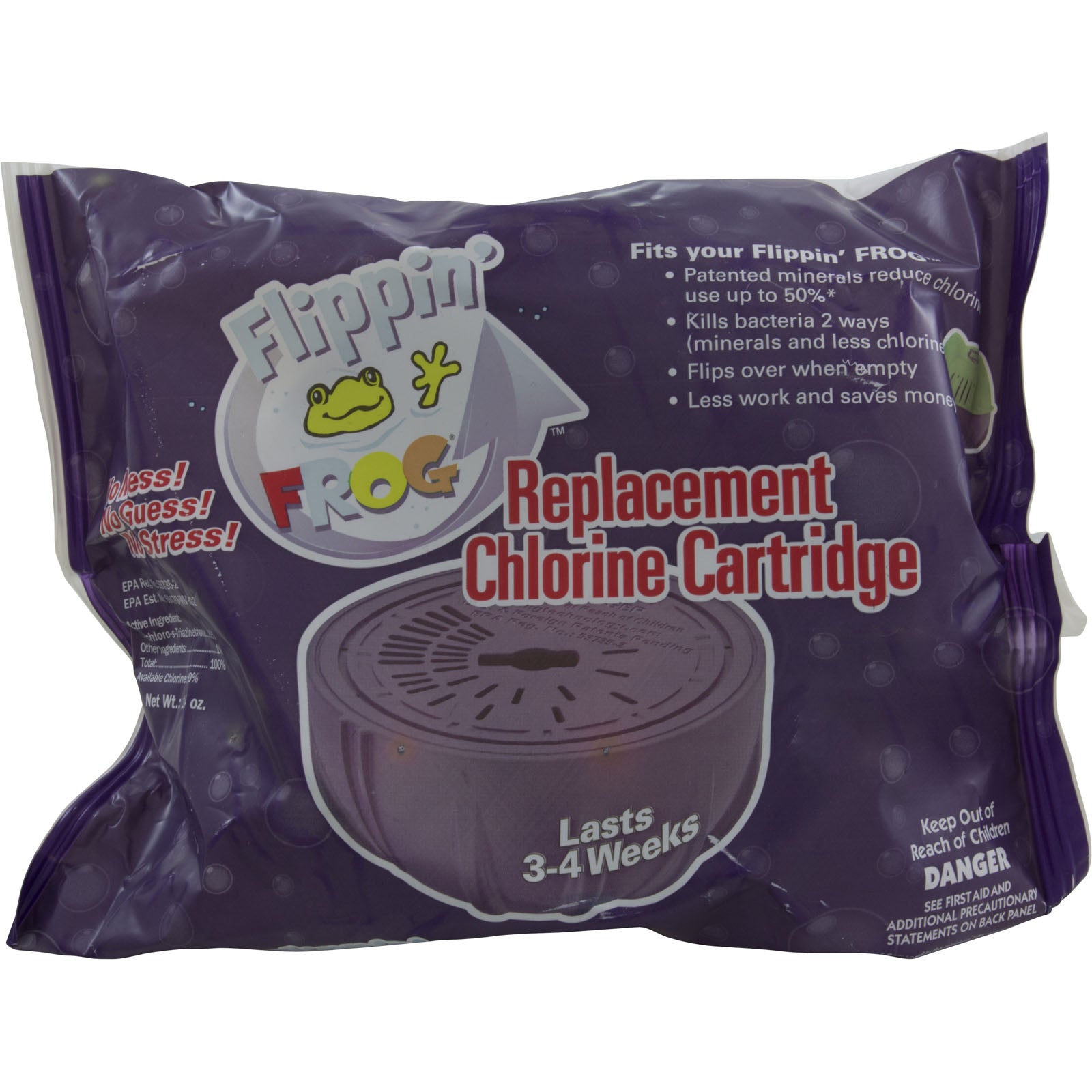 Repl Chlorine Cartridge, King Tech Flippin' Frog