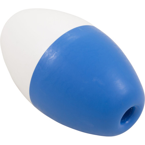 Float Pentair #590 5" x 9" Oval 3/4" Rope Bl/Wht R181086