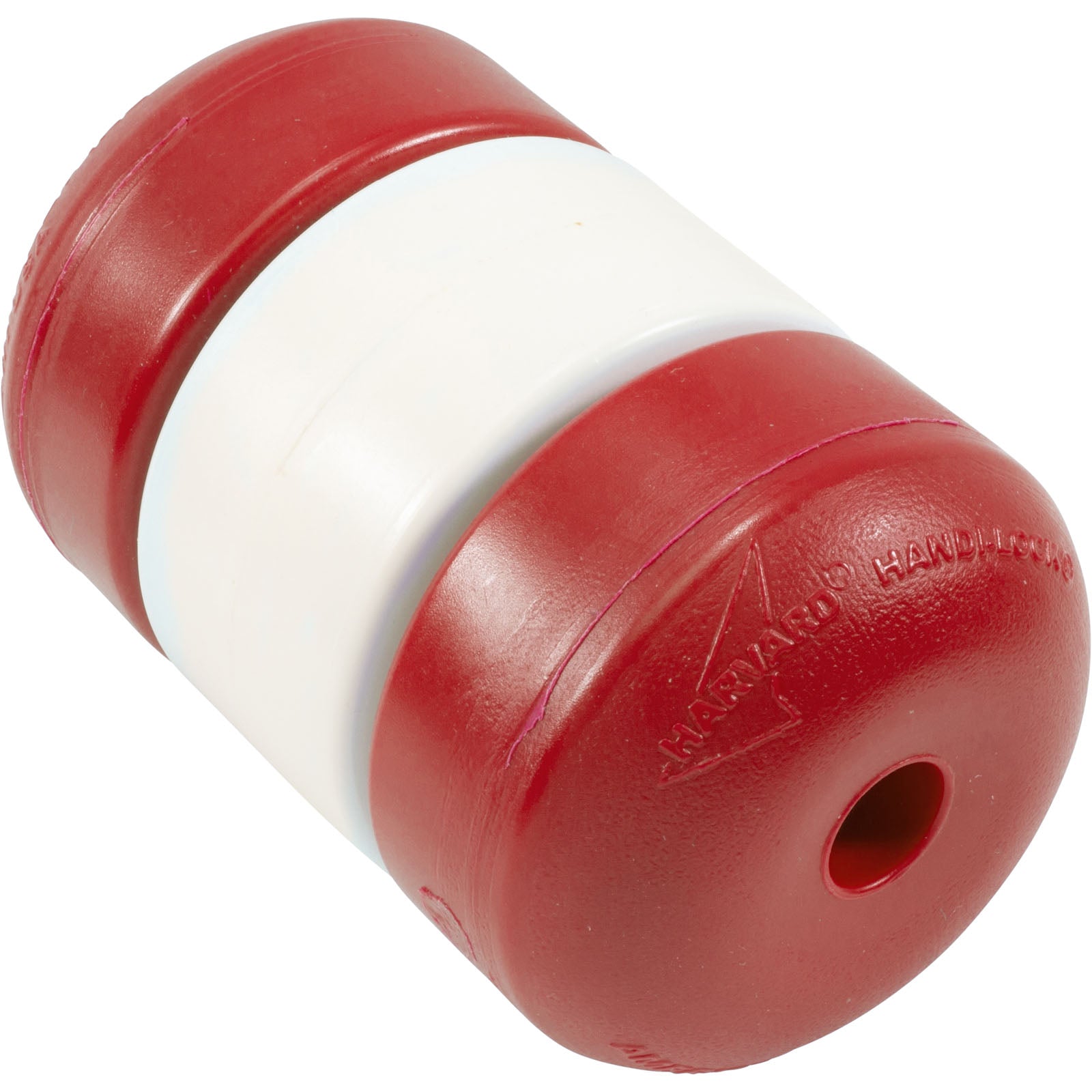 Pool Float, Handi-Lock, 5" x 9", 1/2" Rope, Red/White/Red