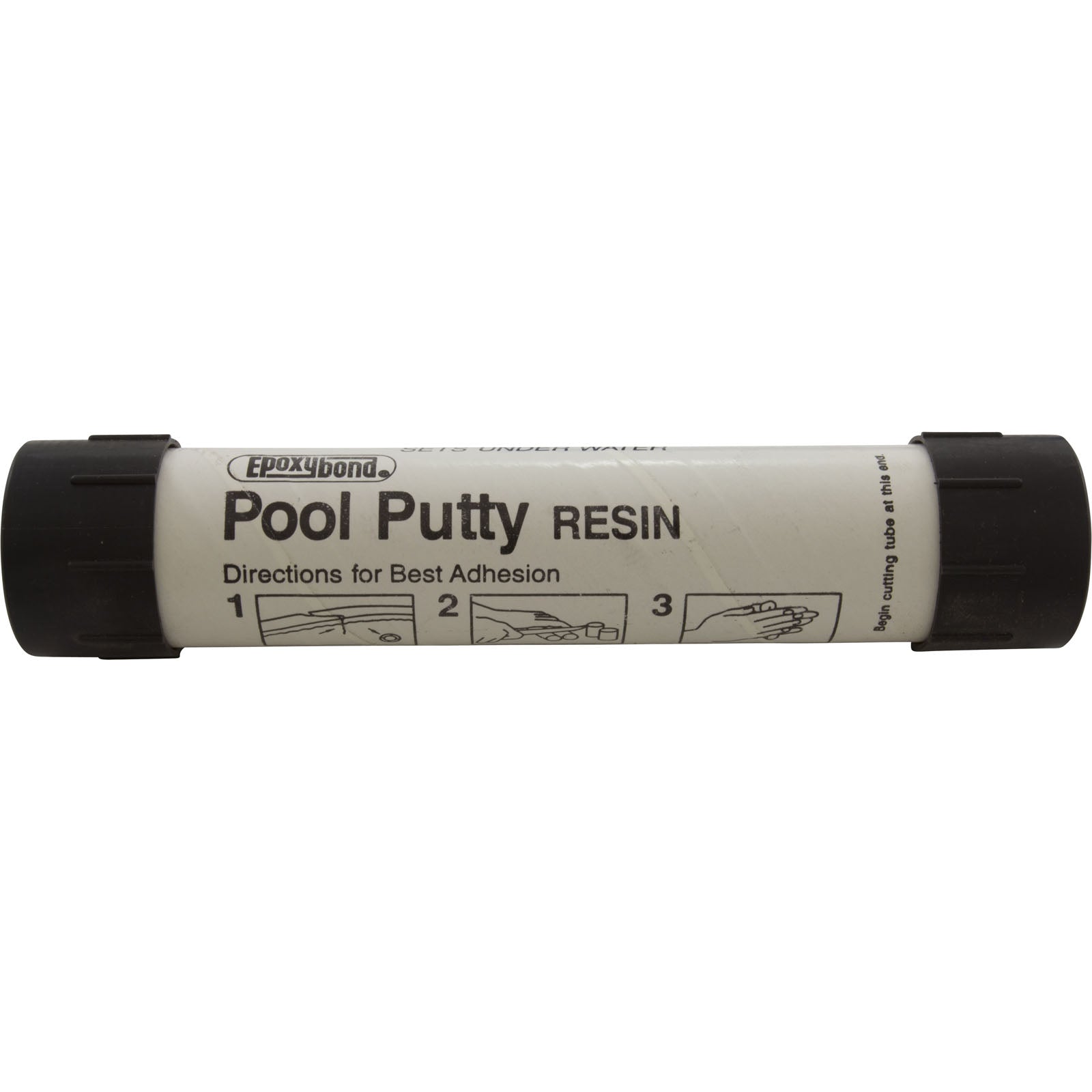 Epoxybond Pool Putty, Atlas Minerals, Black, Set of 2