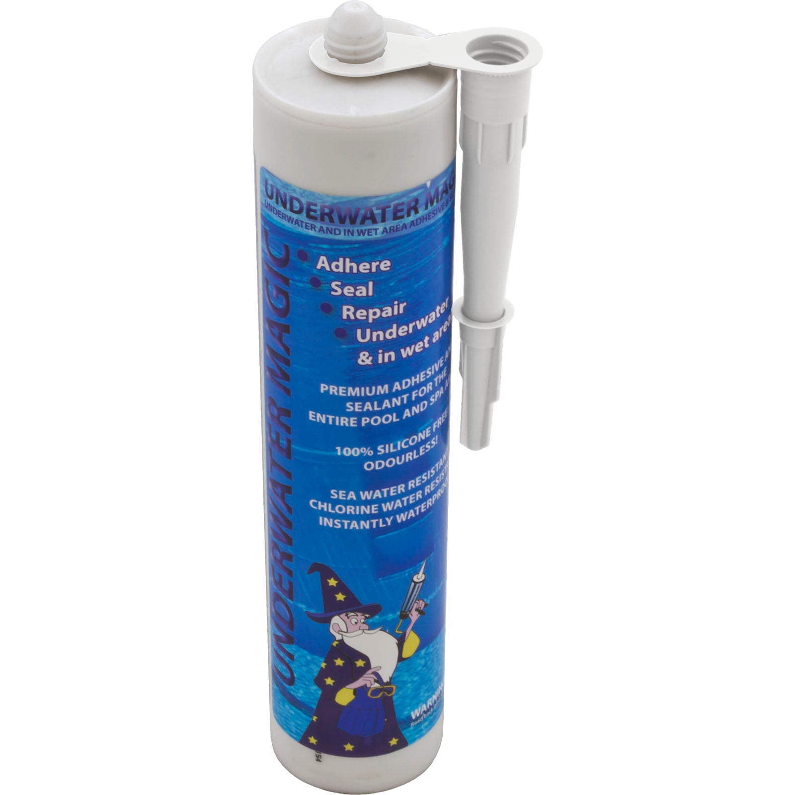 Sealant, Underwater Magic, Single, 290ml/9.8oz Tube, White