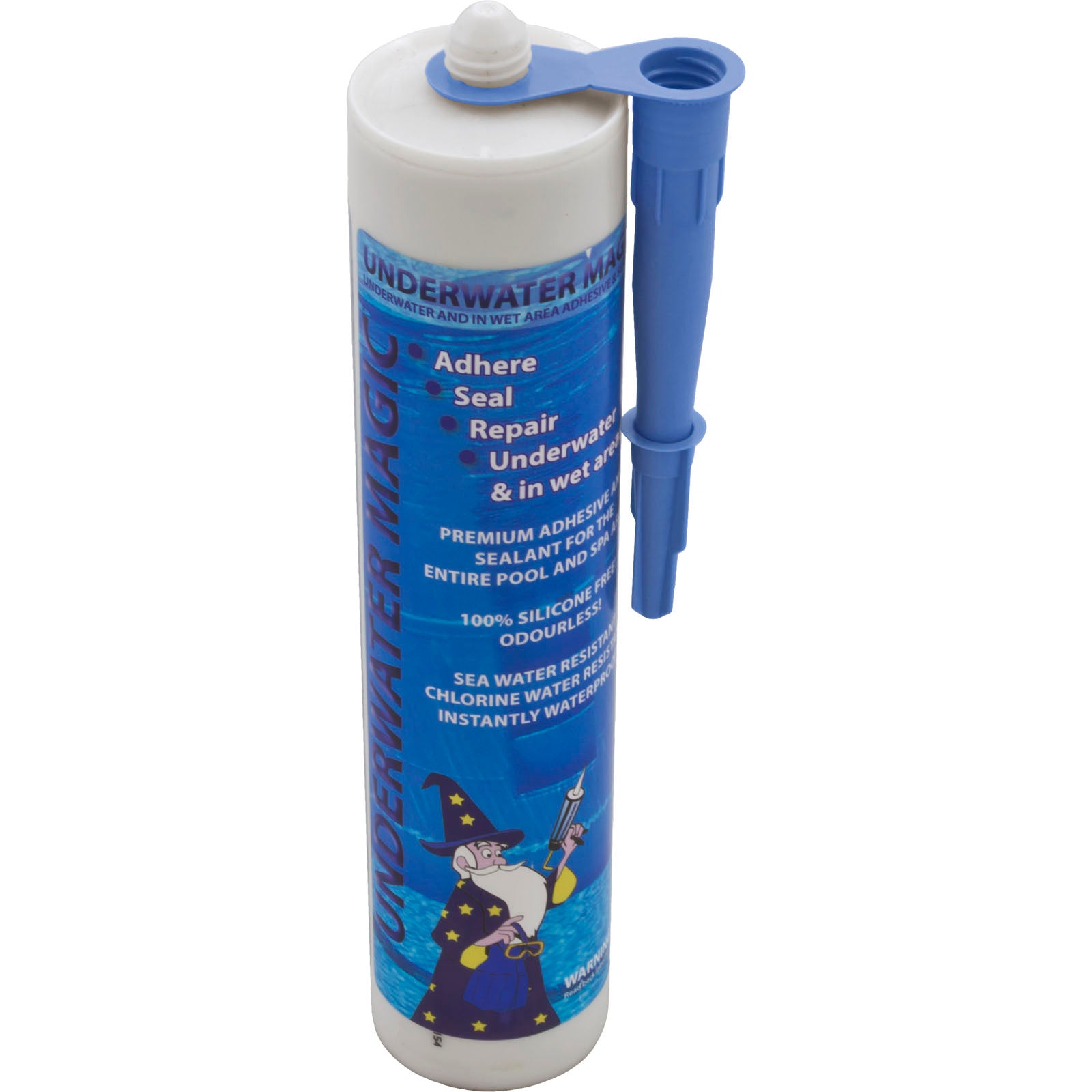 Sealant, Underwater Magic, Single,290ml/9.8oz Tube, Blue