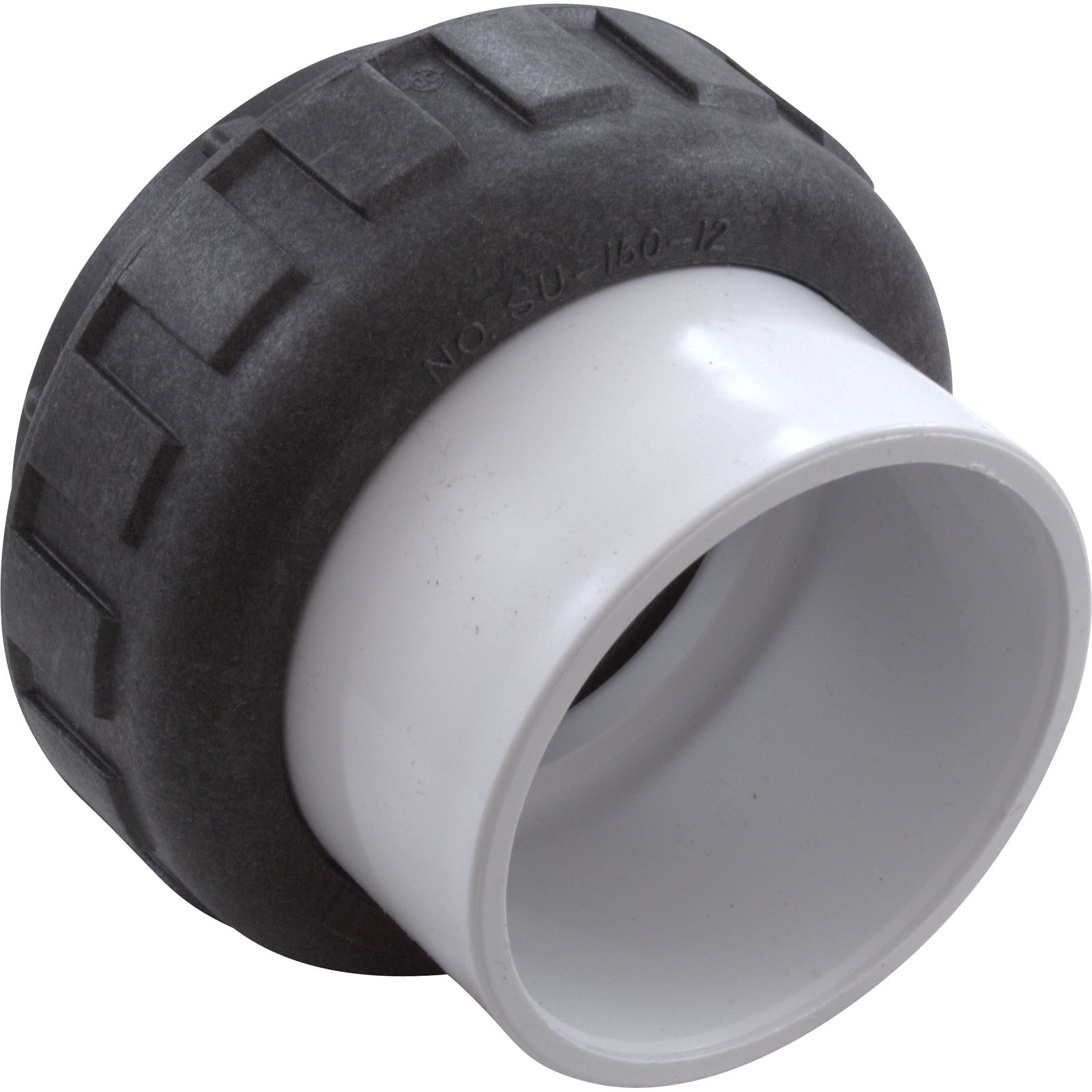 Adpt Union,Praher,Ser 906,1-1/2"mpt short x 2"s,w/O-Ring