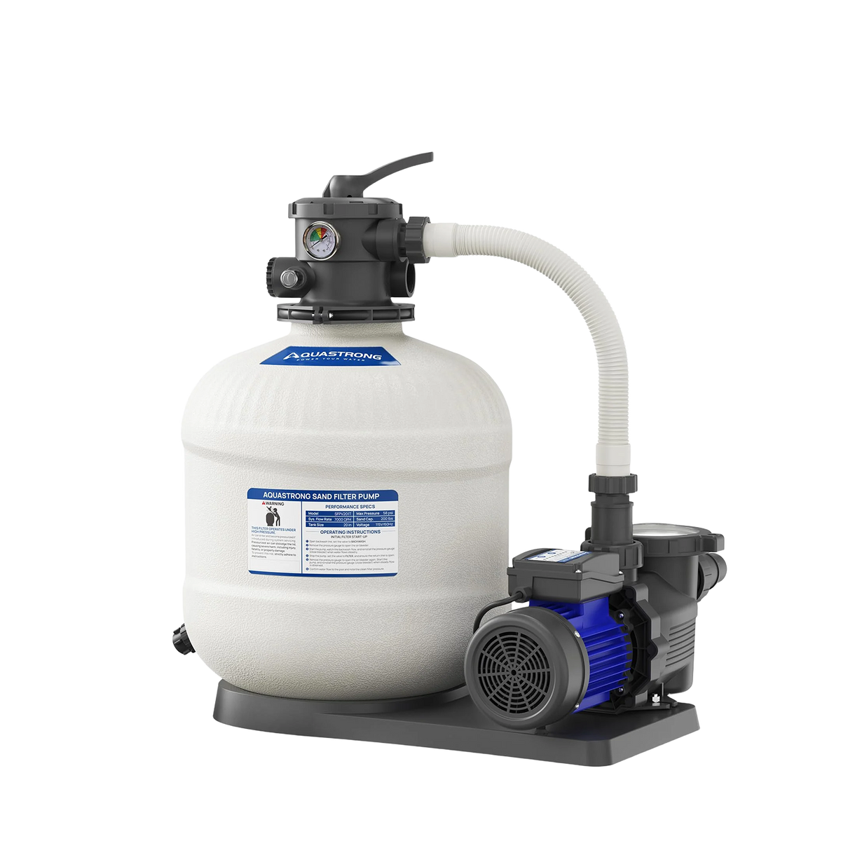 Discover Our Most Advanced Sand Filter Pump, Yet.