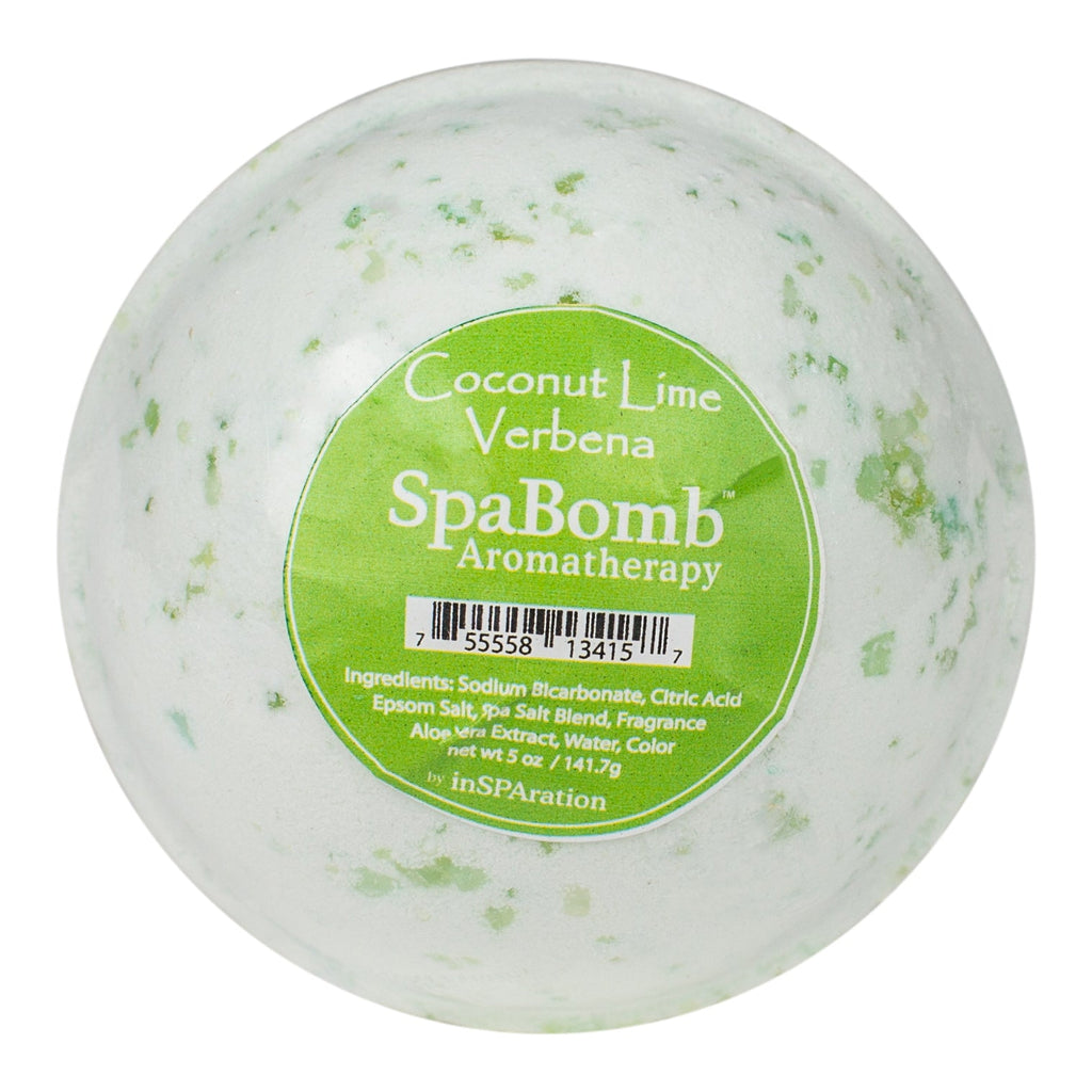 InSPAration Coconut Lime Verbena SpaBomb Aromatherapy
