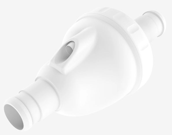 White In-Line Back-Up Valve for Polaris Pool Cleaner