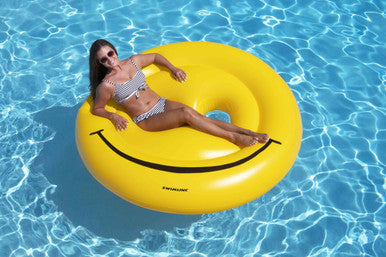 Swimline Smiley Face Island 72