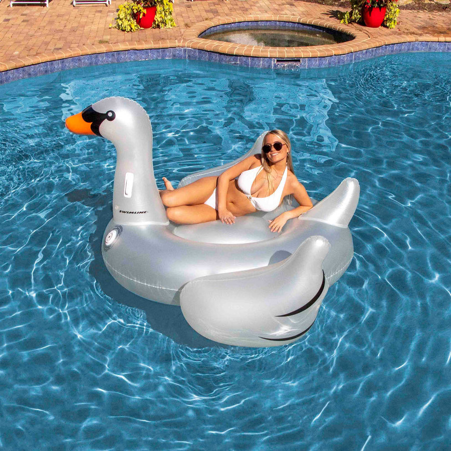 Giant LED Light Up Swan