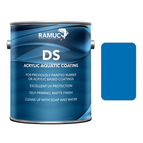Ramuc Black DS Acrylic Water-Based Swimming Pool Paint - 1 Gallon |910132901