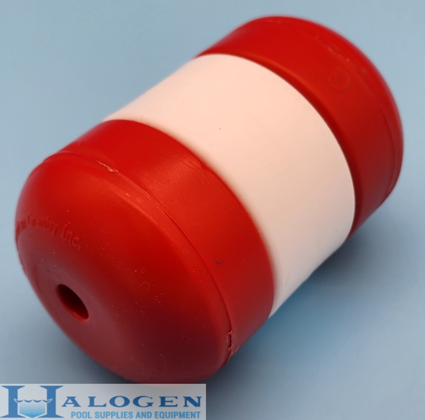 Red White Red 3″ x 5″ Handilock Float for 3/8″ Rope