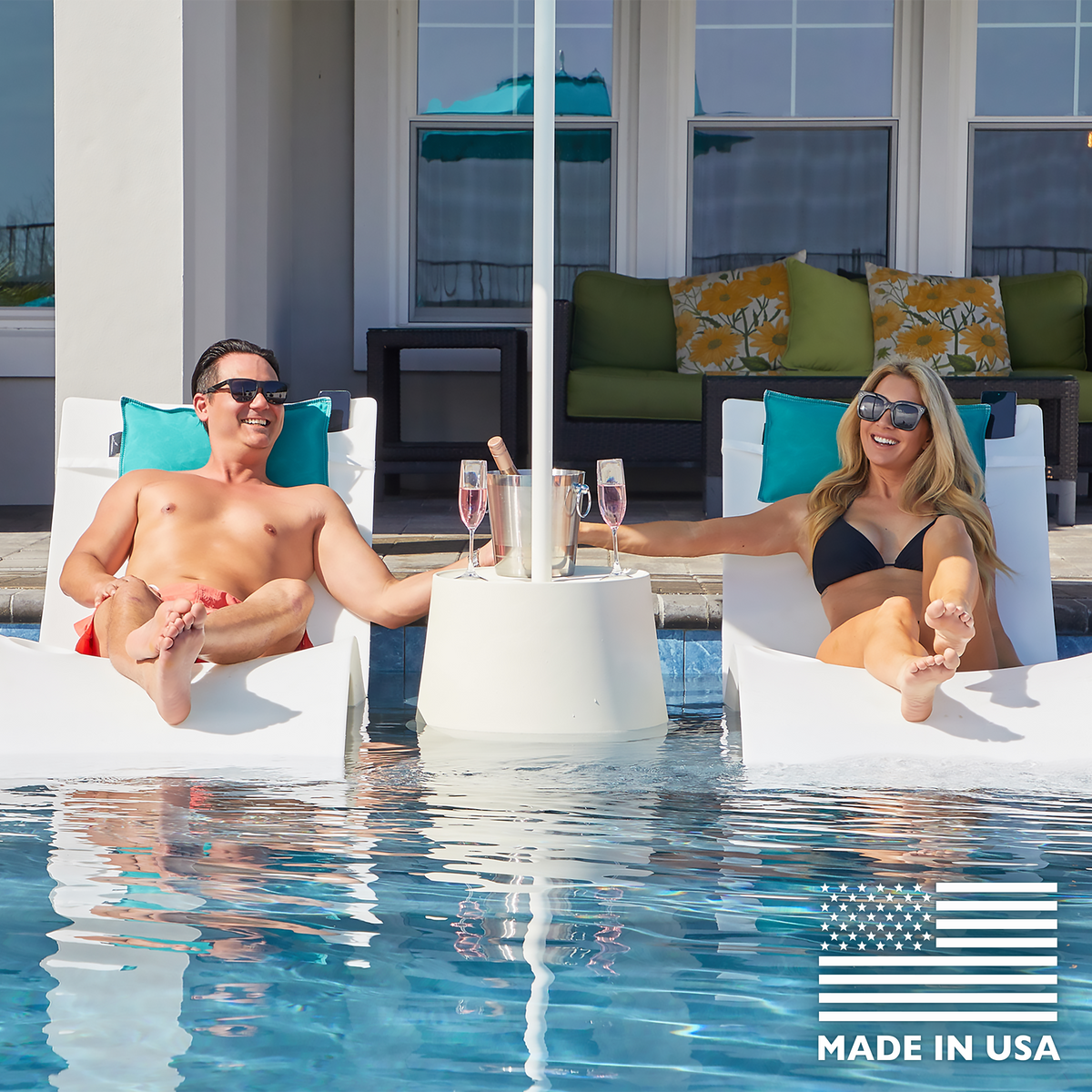 Kai Shelf Lounger – Deep Water (Set of Two Chairs) Model FL625WE