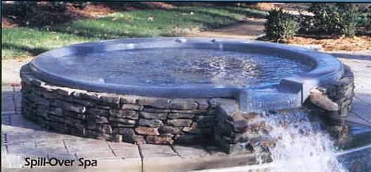 88" ALPS Spill-Over Spa for Inground Pools