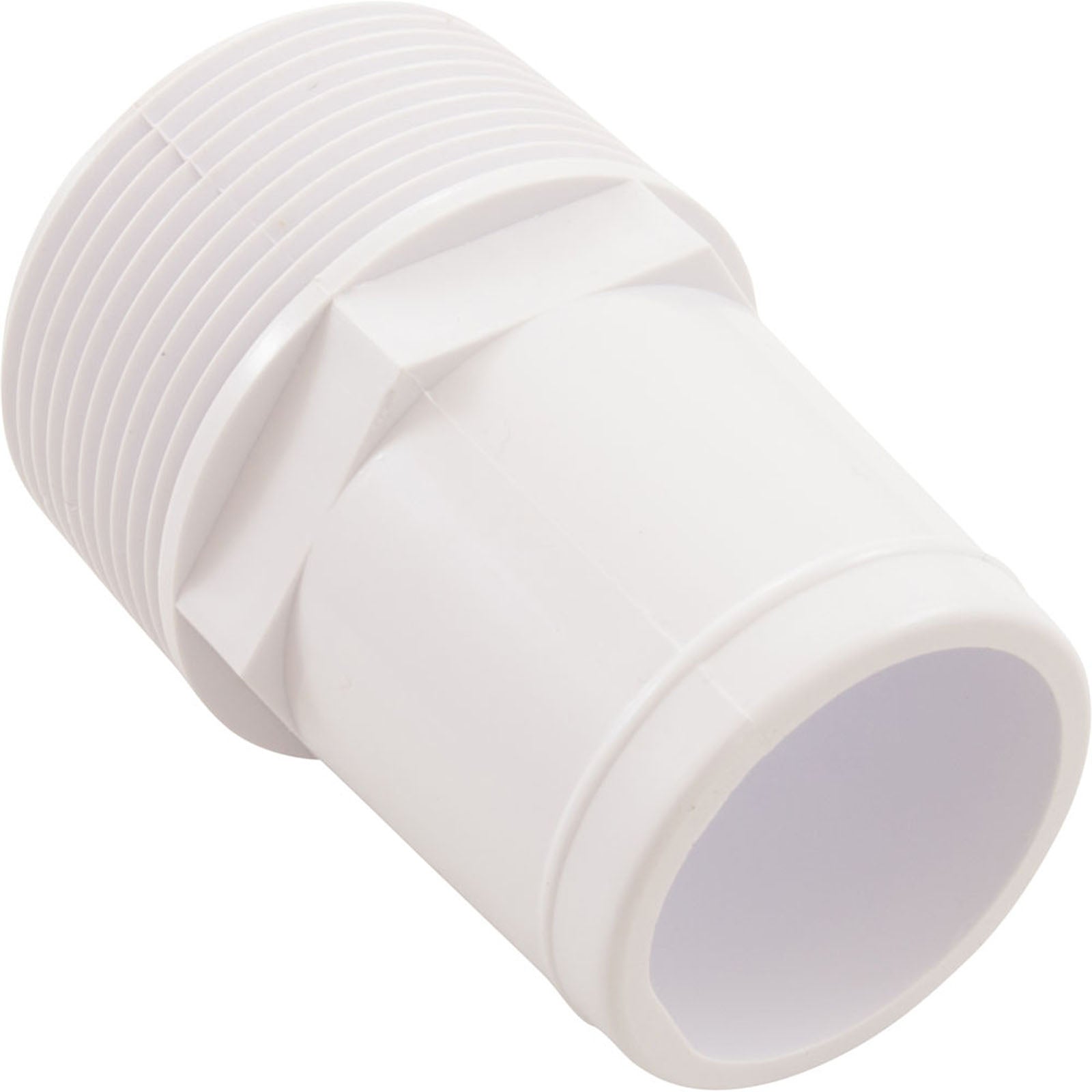 Combo Hose Adapter 1-1/2" Mip X 1-1/2" White